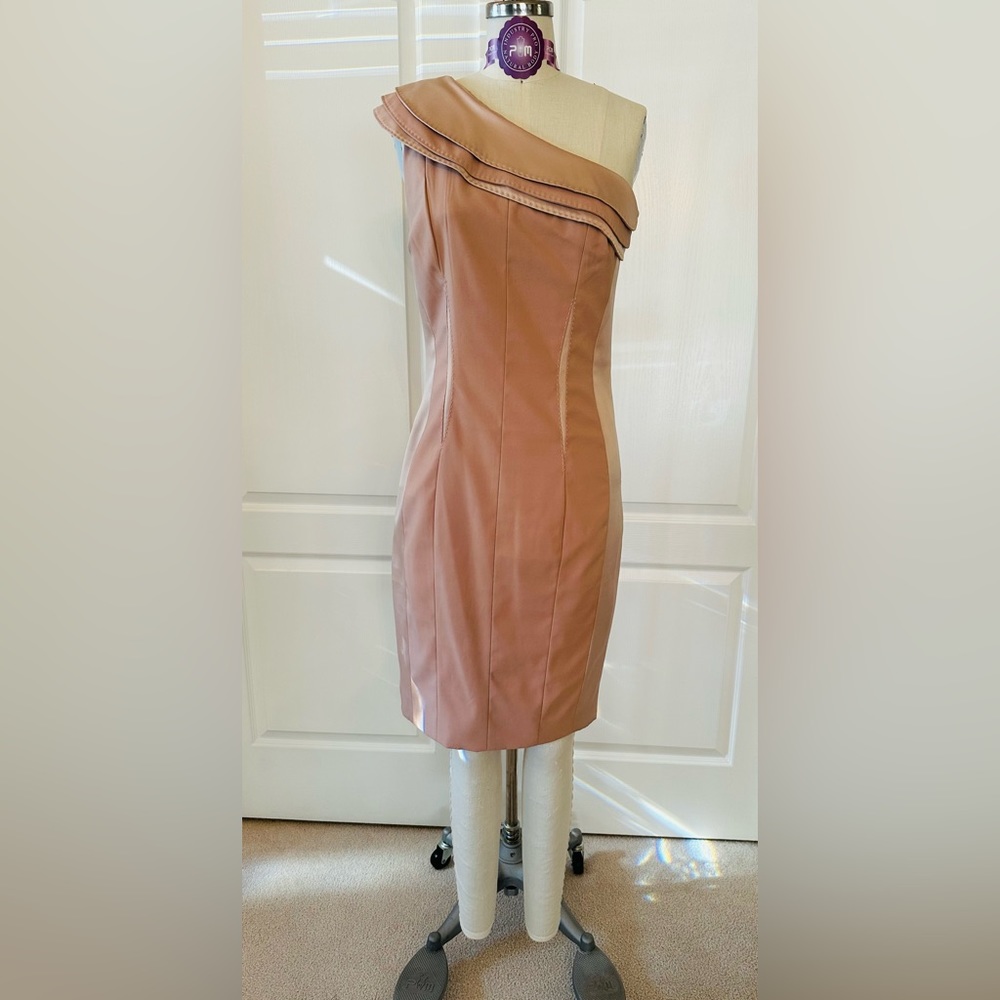 Karen Millen cocktail dress-blush pink